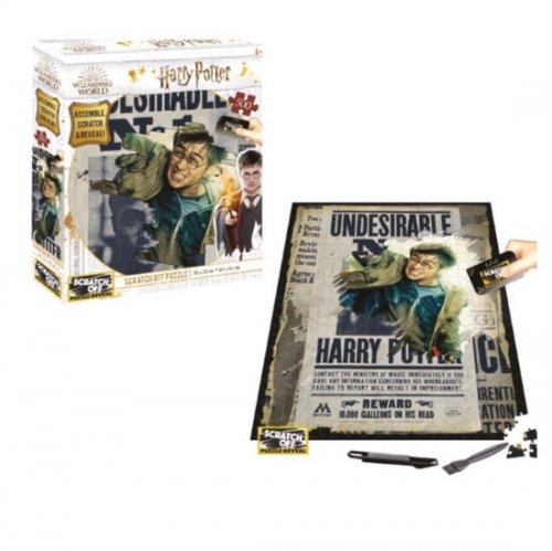 Palapeli: Harry Potter - Wanted Scratch Puzzle (500)