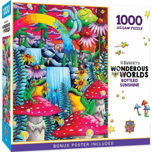 Palapeli: Wonderous Worlds - Bottled Sunshine (1000)