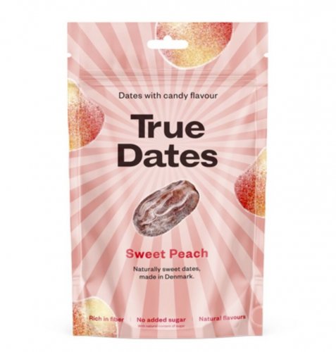 Snack: True Dates Sweet Peach - Taatelit (100g)