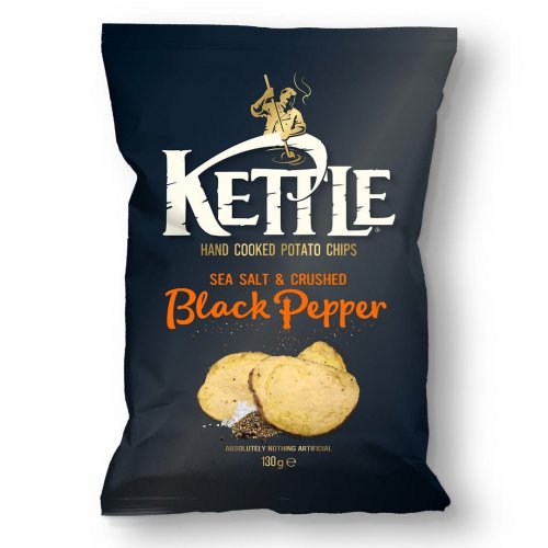 Sipsi: Kettle Sea Salt & Crushed Black Pepper (130g)