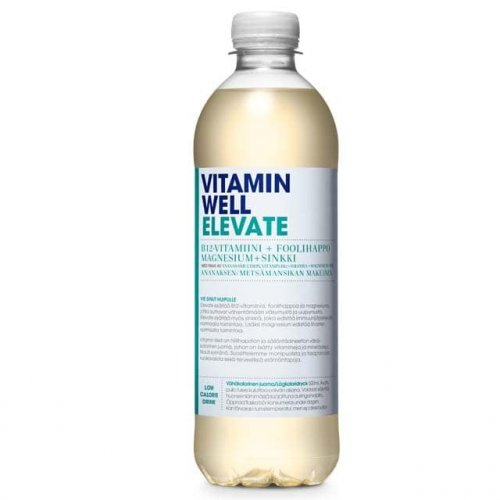 Hyvinvointijuoma: Vitamin Well Elevate (500ml)