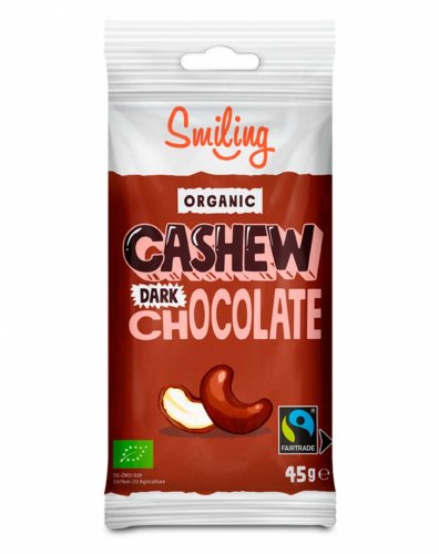 Snacks: Smiling Cashew Dark Chocolate LUOMU (45g)