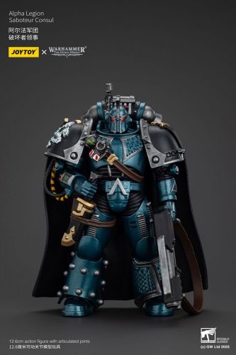 Figu: Warhammer THH - Alpha Legion Saboteur Consul (20cm)