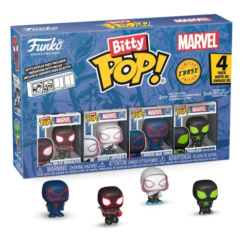 Funko Bitty Pop!: Spider-man - Series 2, 4-pack (2cm)