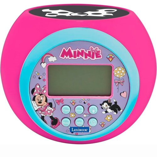 Her�tyskello: Disney Minnie - Projector Alarm Clock