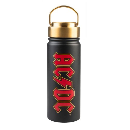 Juomapullo: AC/DC - Golden Cap, Black/Red (500ml)