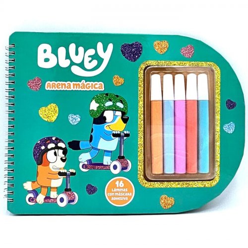 Muistikirja: Bluey - Magic Sand