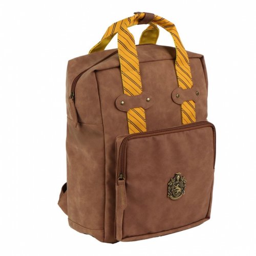Reppu: Casual Fashion - Harry Potter Hufflepuff, Faux-leather