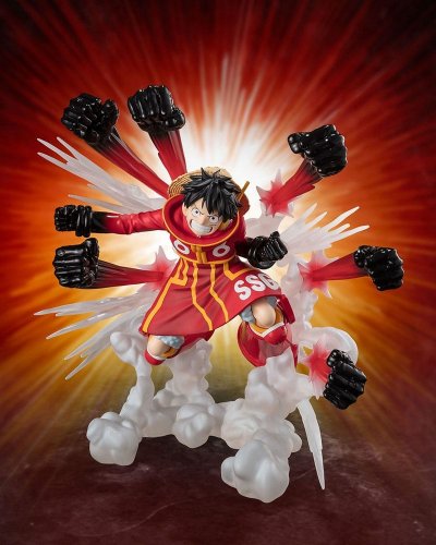 Figu: One Piece Figuarts Zero Monkey D. Luffy GumGum HawkGatling