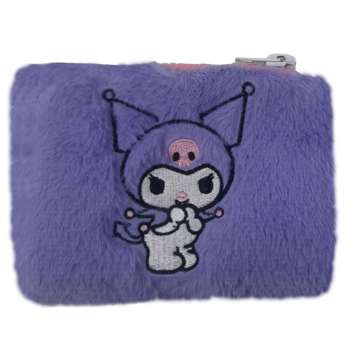 Lompakko: Hello Kitty - Kuromi Plush Coin Purse