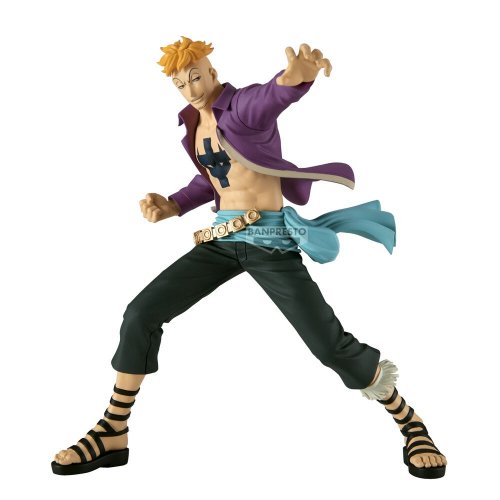 Figu: One Piece - Marco El Fenix Battle Record (14cm)