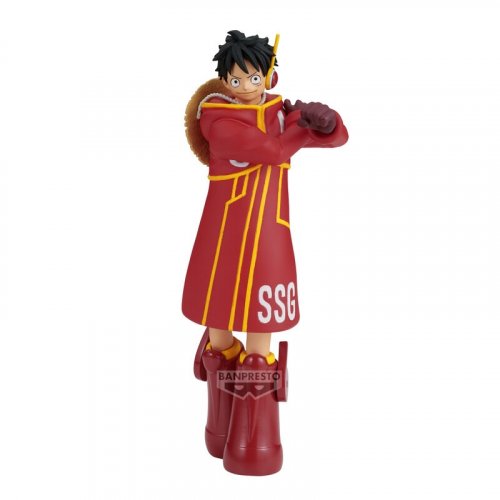 Figu: One Piece - Monkey D Luffy Egghead The Shukko (14cm)