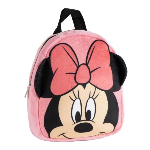 Reppu: Disney - Minnie Face, Pink Plush (22cm)