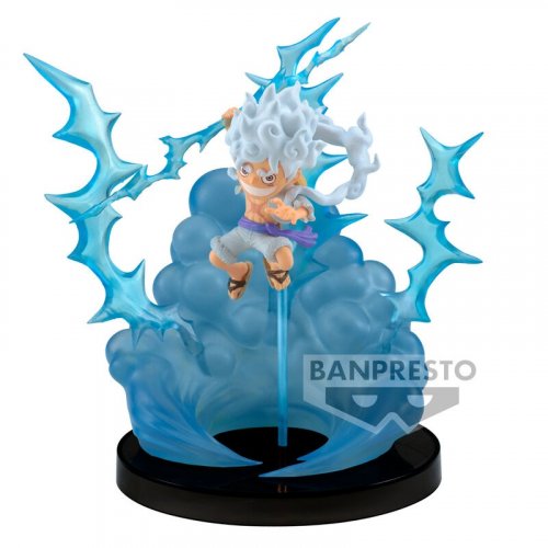 Figu: One Piece - Monkey D Luffy Gear 5 Wcf Special (13cm)