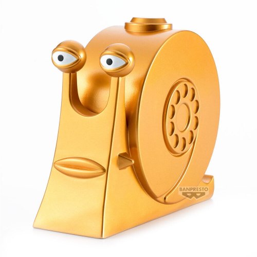 Figu: One Piece - Golden Den Den Sofvimates (9cm)