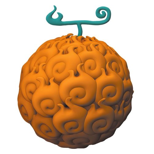Figu: One Piece - Flame-flame Fruit Money Box (8cm)
