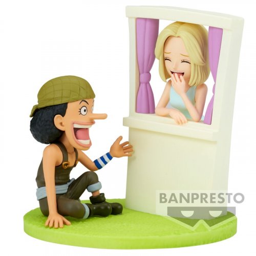 Figu: One Piece - Usopp & Kaya Log Stories (7cm)
