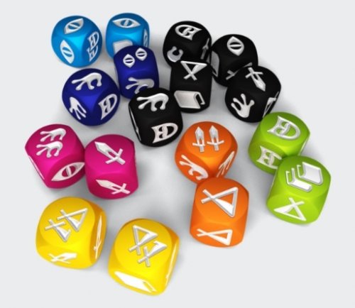 Lands Of Galzyr: Extra Dice Set