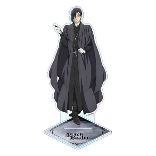 Figu: Black Butler Sebastian Holographic, Acrylic Stand (14cm)