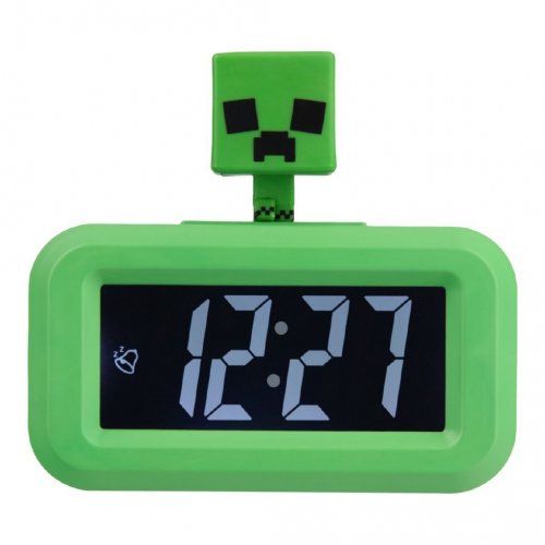 Her�tyskello: Minecraft - Creeper, Icon Alarm Clock Mini