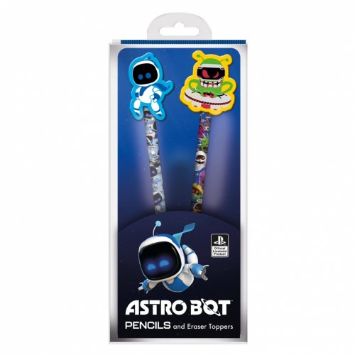 Kyn�: Astro Bot - Astro & Alien, Pencil & Erasers