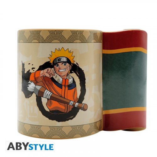 Muki: Naruto - Naruto Scroll, 3D Handle (320ml)