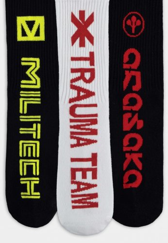 Sukat: Cyberpunk 2077 - Corpo Socks 3pack (39/42)