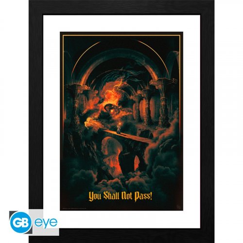 Taulu: Lord Of The Rings - You Shall Not Pass (30x40cm)