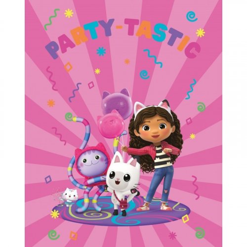 Viltti: Gabby's Dollhouse - Party-tastic (130x170cm)
