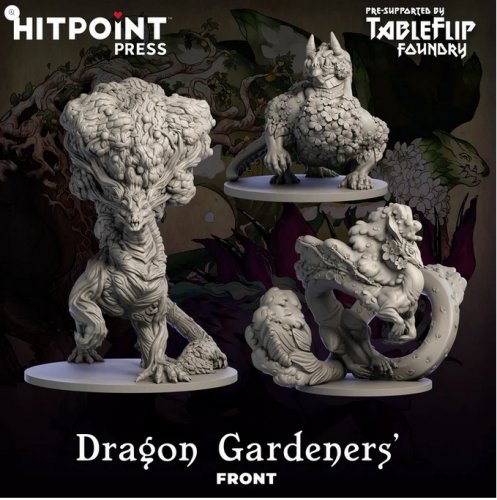 Floral Dragons Minis: Dragon Gardeners