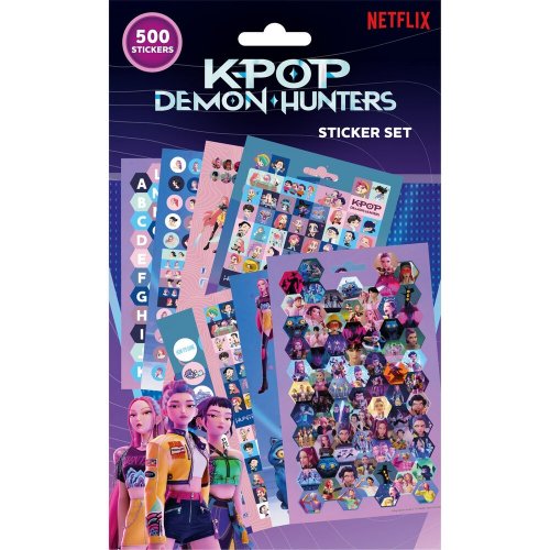 Tarrasetti: K-pop Demon Hunters - Stickers (500)