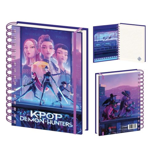 Muistikirja: K-pop Demon Hunters - Group (A5)