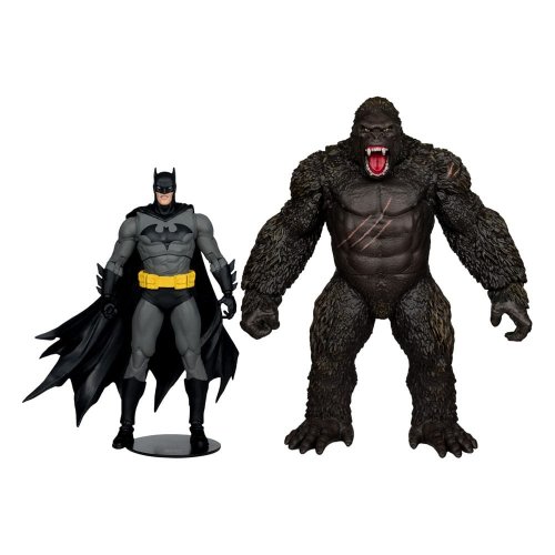 Figu: Dc Justice League Monsterverse Dc Multiverse Batman & Kong