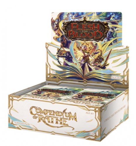 Flesh & Blood TCG: Compendium Of Rathe Booster DISPLAY (24)