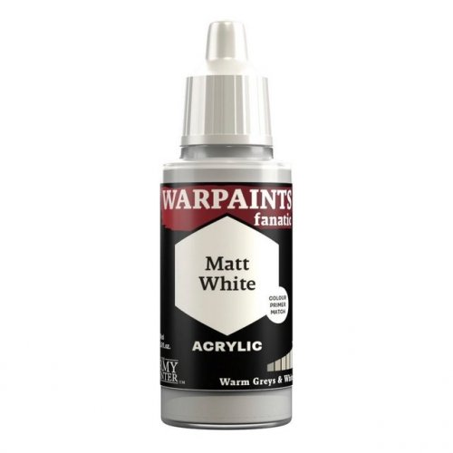 Warpaints Fanatic: Matt White (maali, 18ml)
