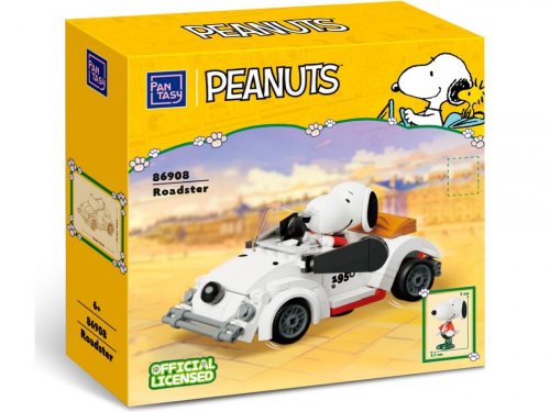 Pantasy: Peanuts - Snoopy Roadster Construction Set (300)