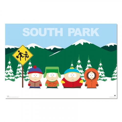 Juliste: South Park - Four Friends