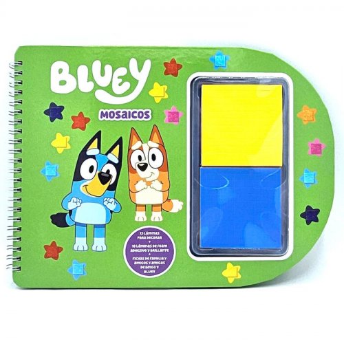 Muistikirja: Bluey - Mosaics