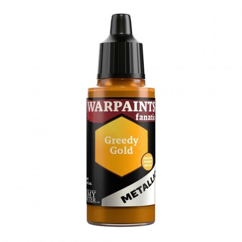 Warpaints Fanatic Metallic: Greedy Gold (maali, 18ml)