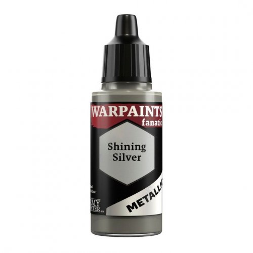 Warpaints Fanatic Metallic:  Shining Silver (maali, 18ml)