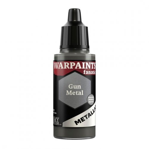 Warpaints Fanatic Metallic: Gun Metal (maali, 18ml)