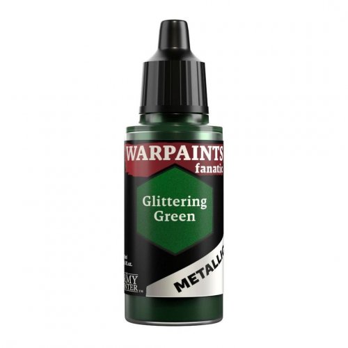 Warpaints Fanatic Metallic: Glittering Green (maali, 18ml)
