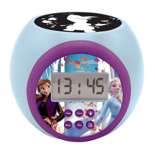 Her�tyskello: Disney Frozen - Projector Alarm Clock