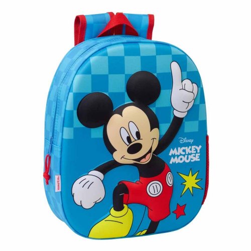 Reppu: Disney Mickey - Blue Squares, 3D (33cm)