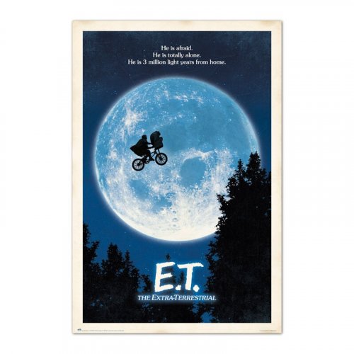 Juliste: E.T. The Extra-terrestrial - He Is Afraid