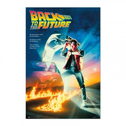 Juliste: Back To The Future - He Was Never In Time