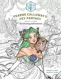V�rityskirja: Critical Role - Fearne Calloway's Fey Fantasy Coloring Book