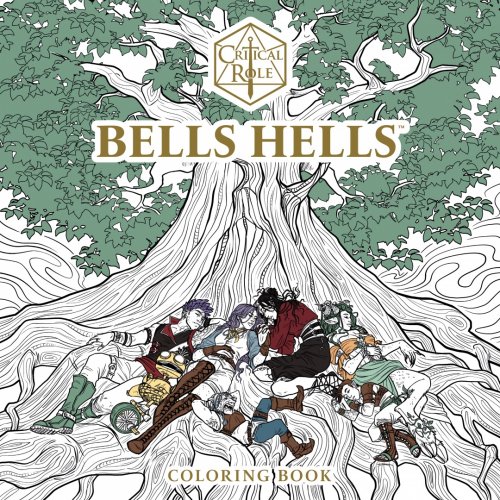 V�rityskirja: Critical Role - Bells Hells Coloring Book
