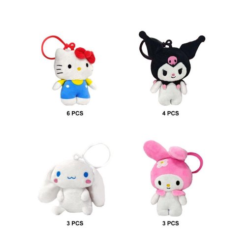 Avaimenper�: Hello Kitty And Friends - Satunnainen, Pehmo