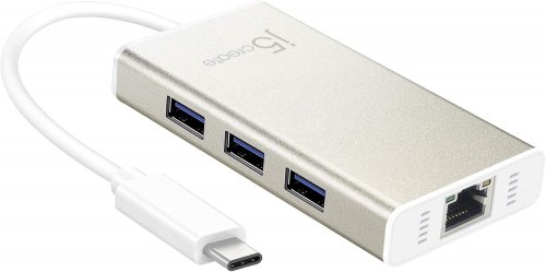 J5create: USB-C Gigabit Ethernet & Hub Multi Adapter